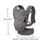 Advanced 4-in-1 Baby Carrier Strap Multifunctional Convertible And Washable Ergonomic Lumbar Stool Baby Carrier Strap